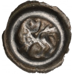 Unspecified district, 13th century brakteat, lion walking left - RARE
