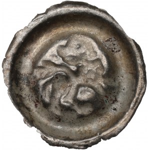 Unspecified district, 13th century brakteat, lion walking left - RARE