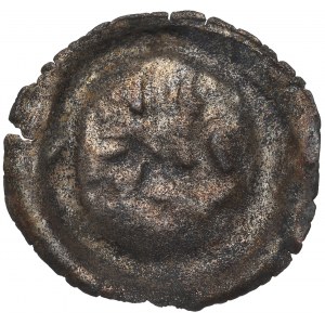Pomorze Wschodnie, Sambor II Tczewski (1217-1278), brakteat, gryf - rzadki