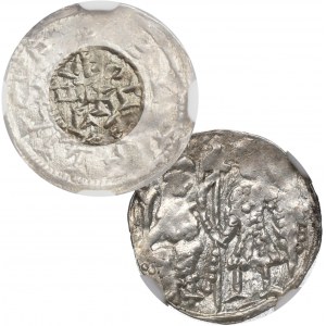 Poland, Bolislaus III, Denarius, Cracow - NGC MS62