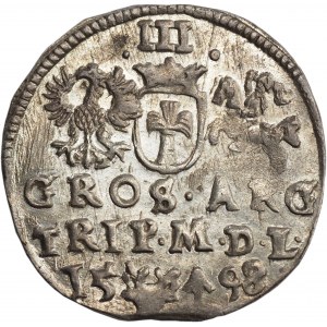 Sigismund III Vasa, 3 groschen 1598, Vilnius