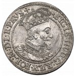 Zygmunt III Waza, Ort 1618, Gdańsk, liść KLONU - WYŚMIENITY