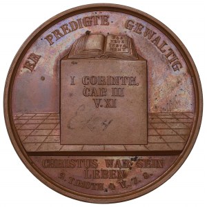 Zabór pruski i Śląsk, Medal Fryderyk Schleiermacher 1834