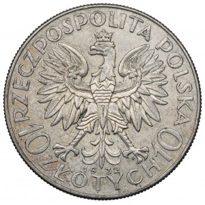 II Republic of Poland, 10 zloty 1932 Warsaw Polonia
