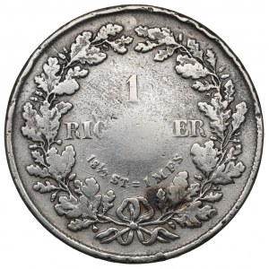 Denmark, 1 rigsdaler 1855