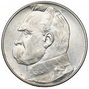 II Republic of Poland, 10 zloty 1937 Pilsudski