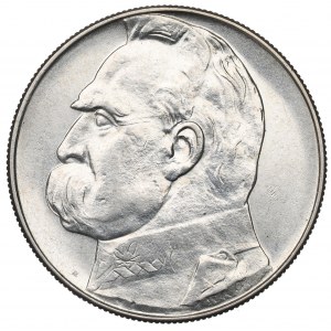 II Republic of Poland, 10 zloty 1938 Pilsudski