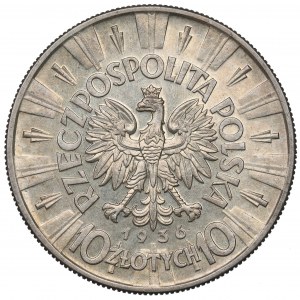 II Republic of Poland, 10 zloty 1936 Pilsudski