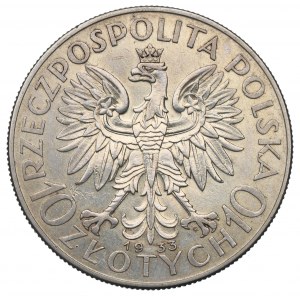 II Republic of Poland, 10 zloty 1933 Polonia