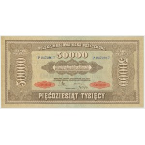 II RP, 50.000 marek polskich 1922 P