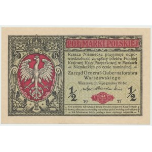 GG, 1/2 mkp 1916 B Generał