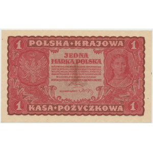 II RP, 1 marka polska 1919 I SERIA CJ