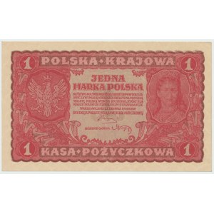 II RP, 1 marka polska 1919 I SERIA CF