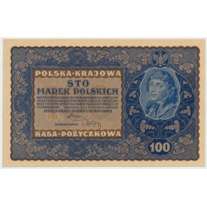 II RP, 100 marek polskich 1919 IG Serja F