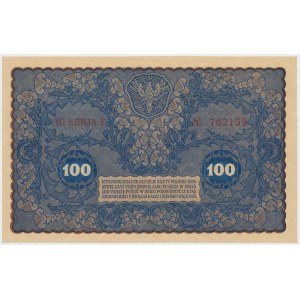 II RP, 100 marek polskich 1919 IG Serja F