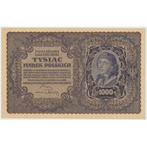 II RP, 1000 marek polskich 1919 III SERJA AD