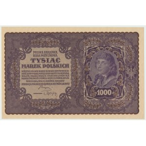 II RP, 1000 marek polskich 1919 I SERJA BN