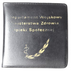 PRL, Medal pamiątkowy Departament Wojskowy Ministerstwa Zdrowia i Opieki Społecznej
