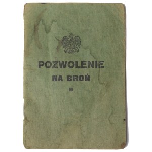 II RP, Pozwolenie na broń 1398