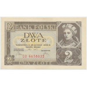 II RP, 2 zloty 1936 CO.