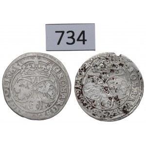 Jan II Kazimierz, Zestaw szóstaków 1662-63, Bydgoszcz