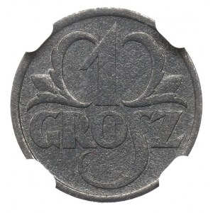 GG, 1 grosz 1939 - NGC MS64