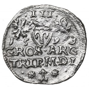 Sigismund III, 3 groschen 1593, Vilnius