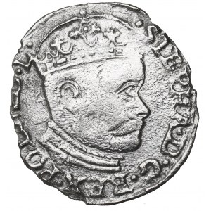 Stephan Bathory, 3 groschen 1585, Olcusia - G-H
