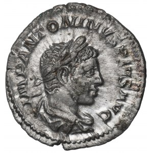 Roman Empire, Elagabalus, Denarius