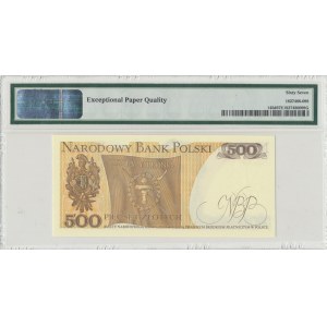 PRL, 500 złotych 1982 GL - PMG 67EPQ