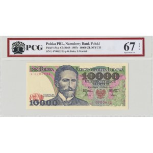 PRL 10.000 zl 1987 L - PCG 67EPQ