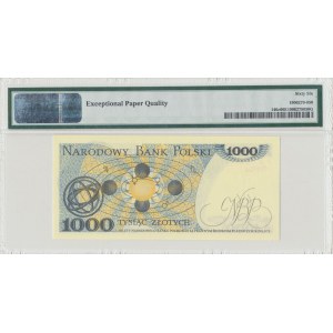 PRL, 1000 złotych 1982 FU - PMG 66EPQ