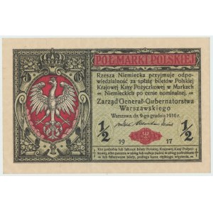 GG, 1/2 mkp 1916 B Generał