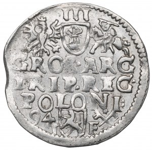 Sigismund III, 3 groschen 1594, Posen