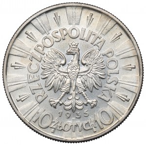 II Republic of Poland, 10 zloty 1935 Pilsudski