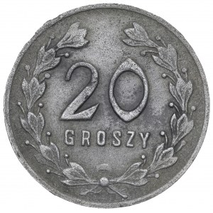 II Republic of Poland, 20 groschen 23 cavalry regiment