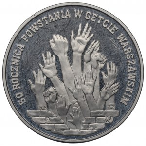III RP, 300.000 złotych 1993 - 50 rocznica Powstania w Getcie Warszawskim - Próba Ni