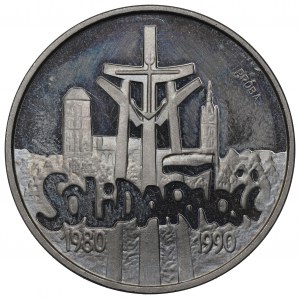 III RP, 200.000 złotych 1990 Solidarność - Próba Ni