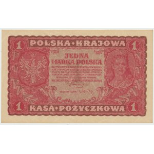 II RP, 1 marka polska 1919 I SERIA GM