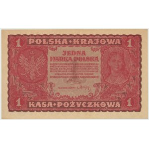 II RP, 1 marka polska 1919 I SERIA LS