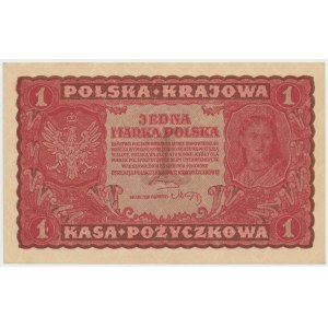 II RP, 1 marka polska 1919 I SERIA DB