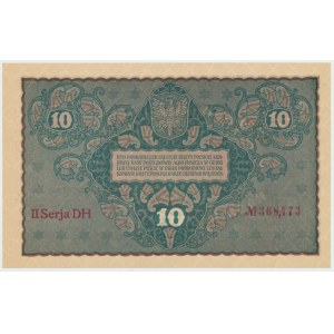 II RP, 10 marek polskich 1919 II Serja DH