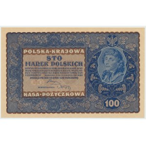 II RP, 100 marek polskich 1919 IH Serja U