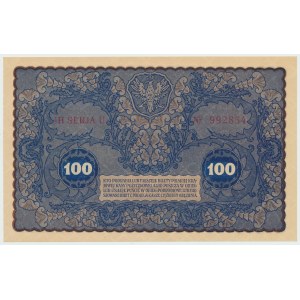 II RP, 100 marek polskich 1919 IH Serja U