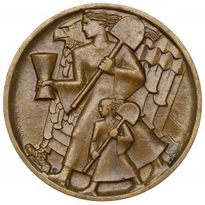 1936 Medal budowa Kopca Piłsudskiego