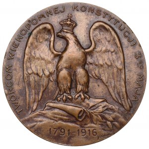 1916 Medal Twórcom Konstytucji 3 Maja