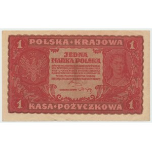 II RP, 1 marka polska 1919 I SERIA CW