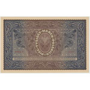 II RP, 5000 marek polskich 1920 III SERJA G