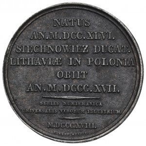 1818 Medal Kościuszko seria sławnych postaci Duranda - późniejsza kopia