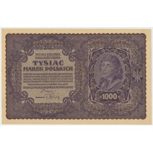 II RP, 1000 marek polskich 1919 I SERJA DY